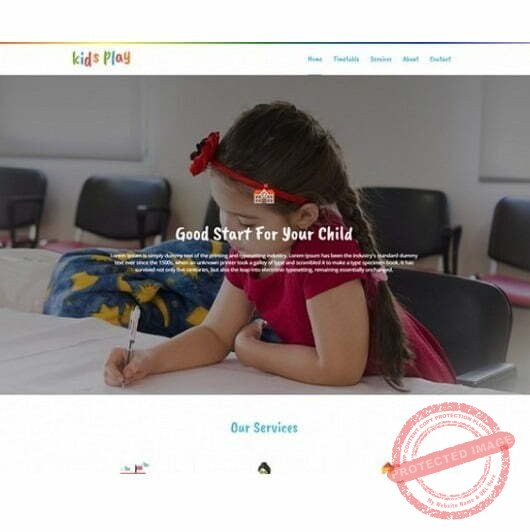 Play School - HTML Template