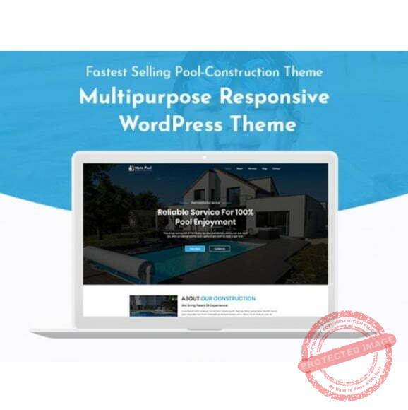 Pool Construction - Wordpress Theme