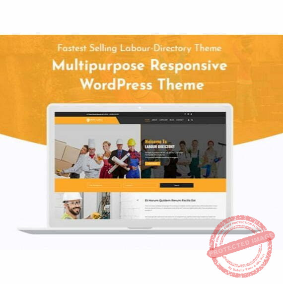 Labour and Worker - Wordpress Theme