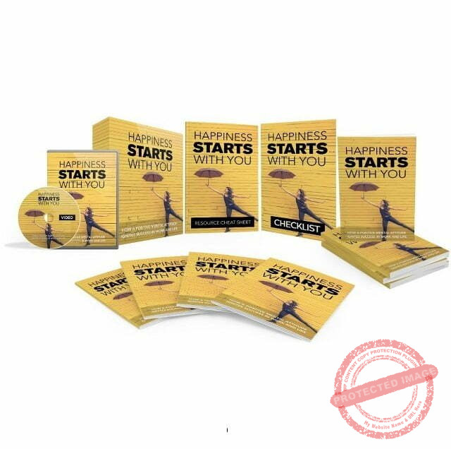 Happiness Starts with You - Video Course with Resell Rights
