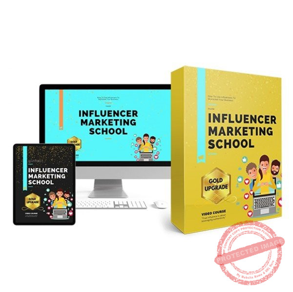 Influencer Marketing School – Video Course with Resell Rights