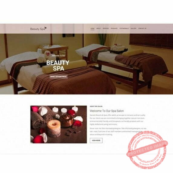Beauty Spa - HTML Template