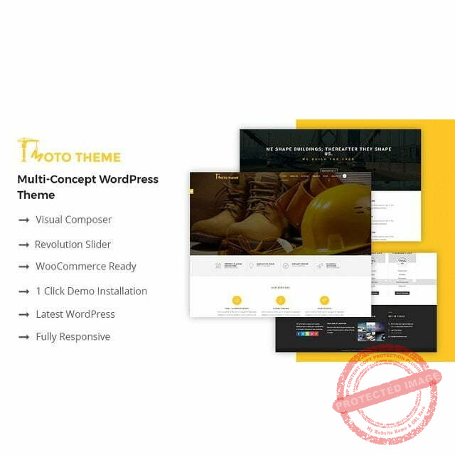 Constructions - Wordpress Theme