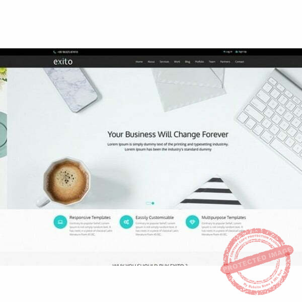 Exito - HTML Template