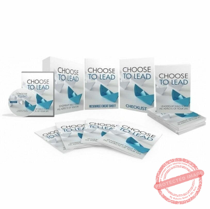 Choose to Lead - Video Course with Resell Rights