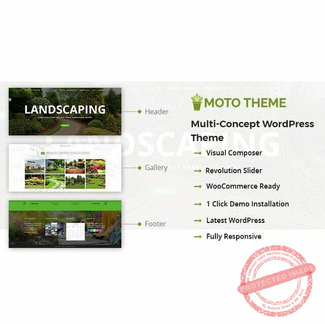 Landscaping - Wordpress Theme