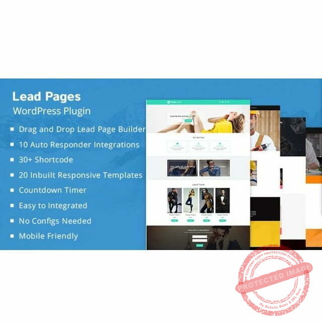Lead Capture - Wordpress Plugin