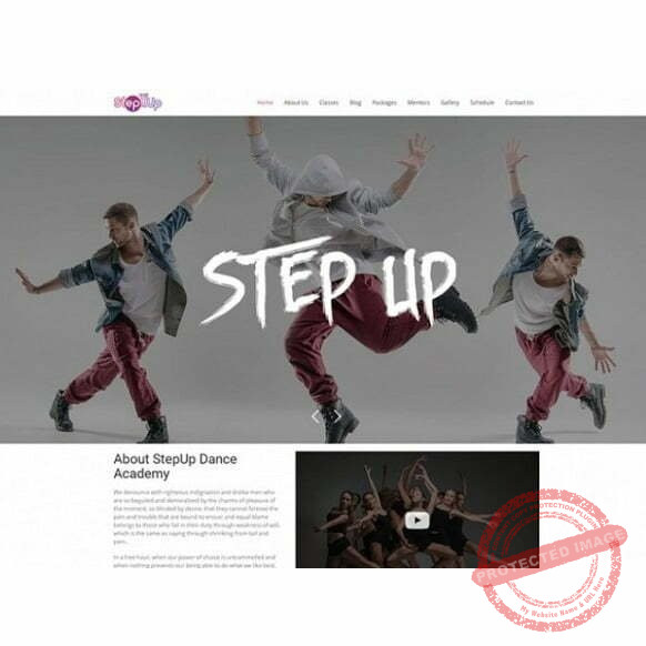 Step Up - HTML Template