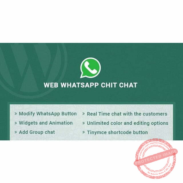 Web WhatsApp Chitchat - Wordpress Plugin